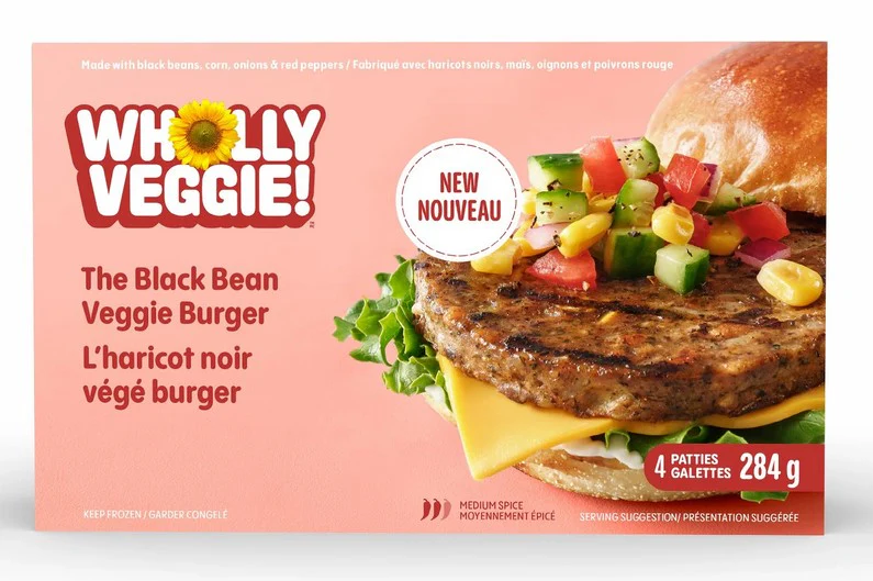 The Black Bean Veggie Burger