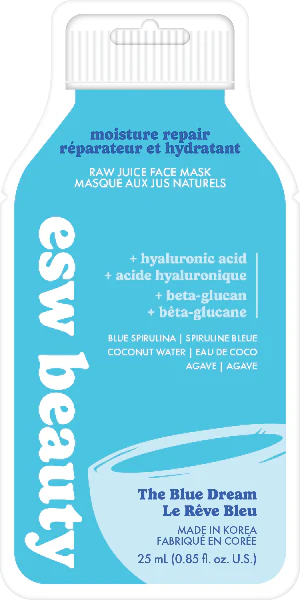 The Blue Dream Moisture Repair Face Mask