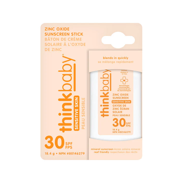 Thinkbaby SPF30 Zinc Oxide Sensitive Skin Sunscreen Stick