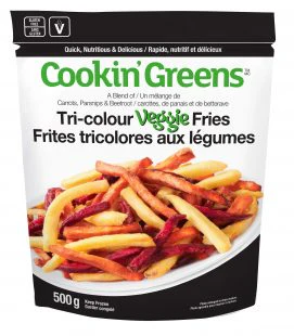 Tri-Colour Veggie Fries