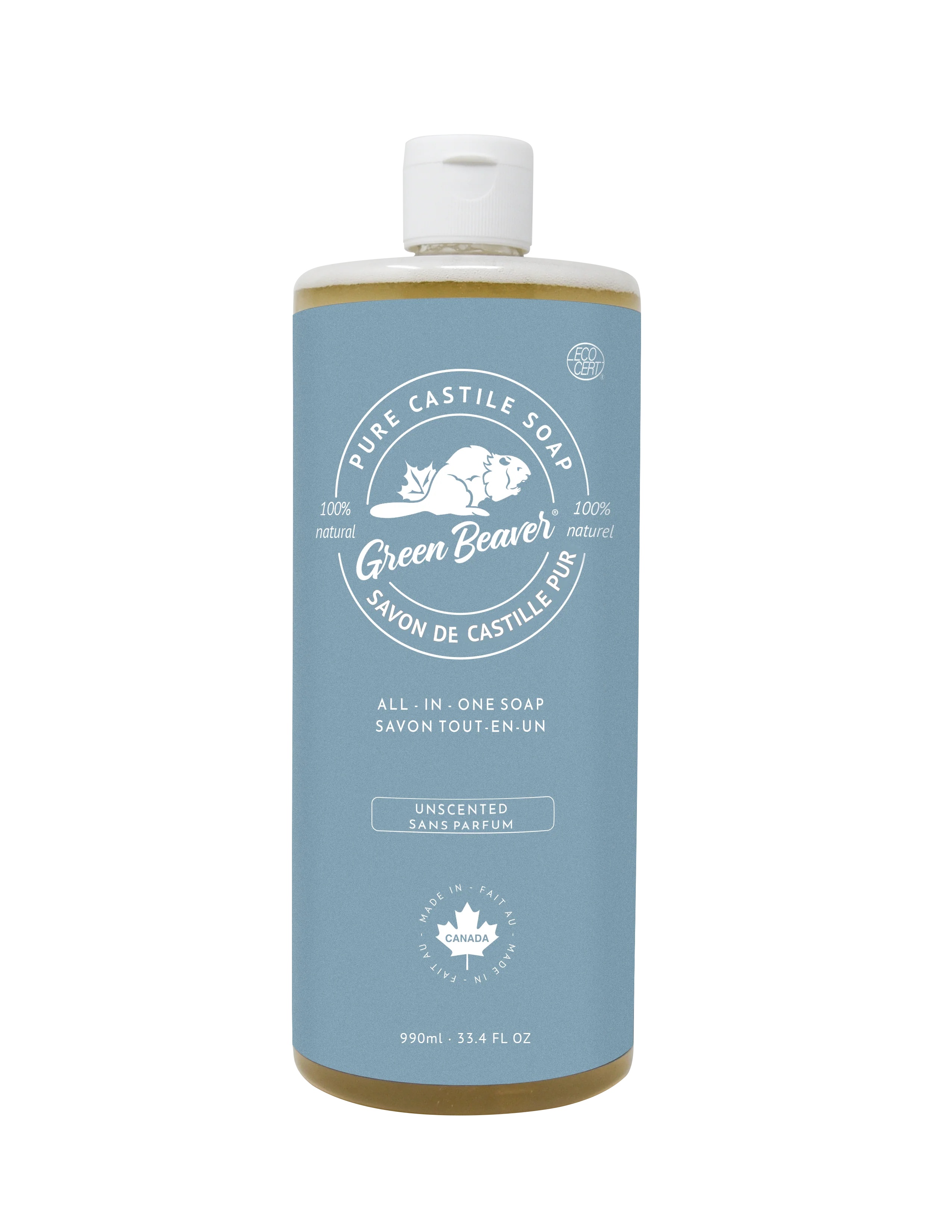 All-in-One Pure Castile Soap - Unscented