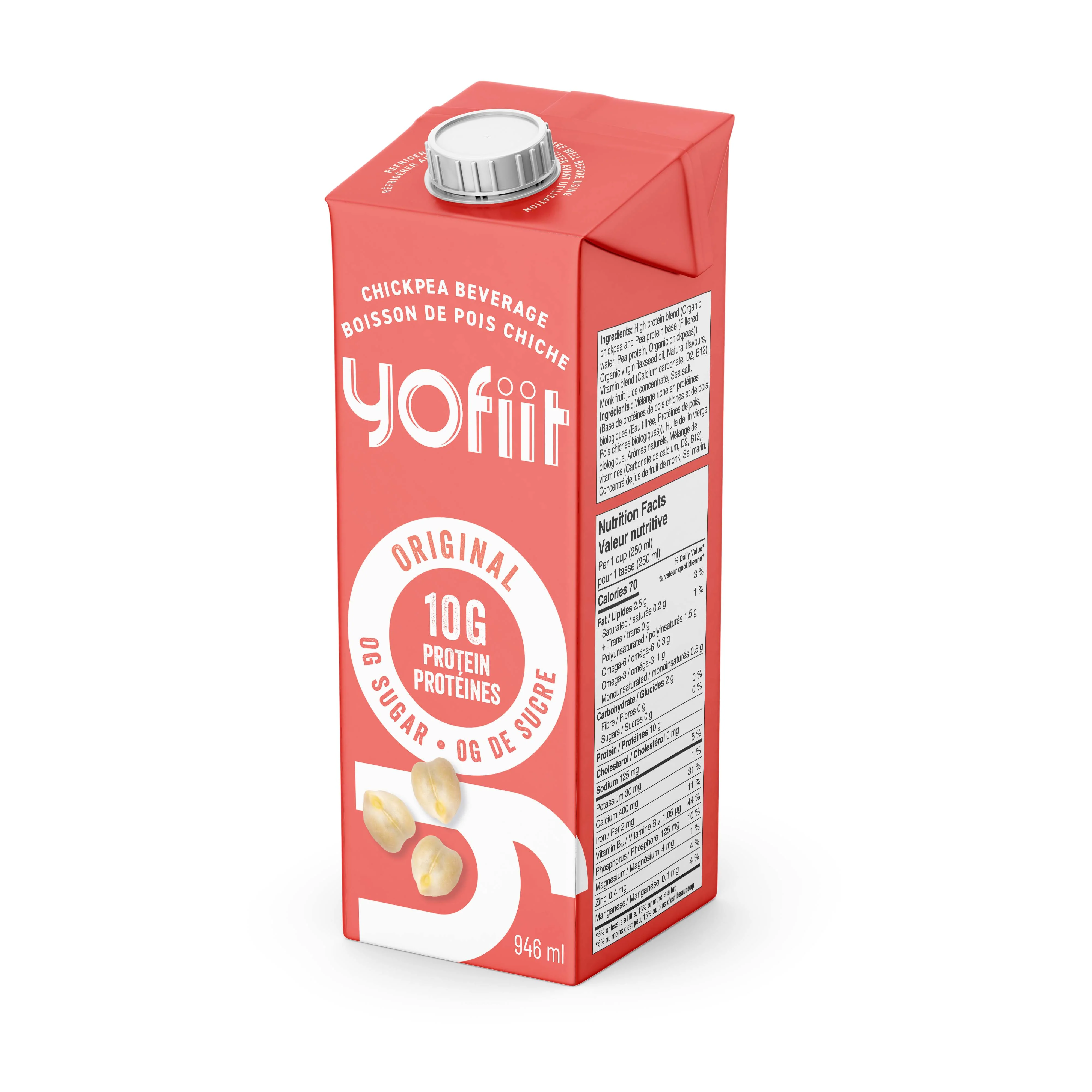 Unsweetened Chickpea Beverage - Image 3