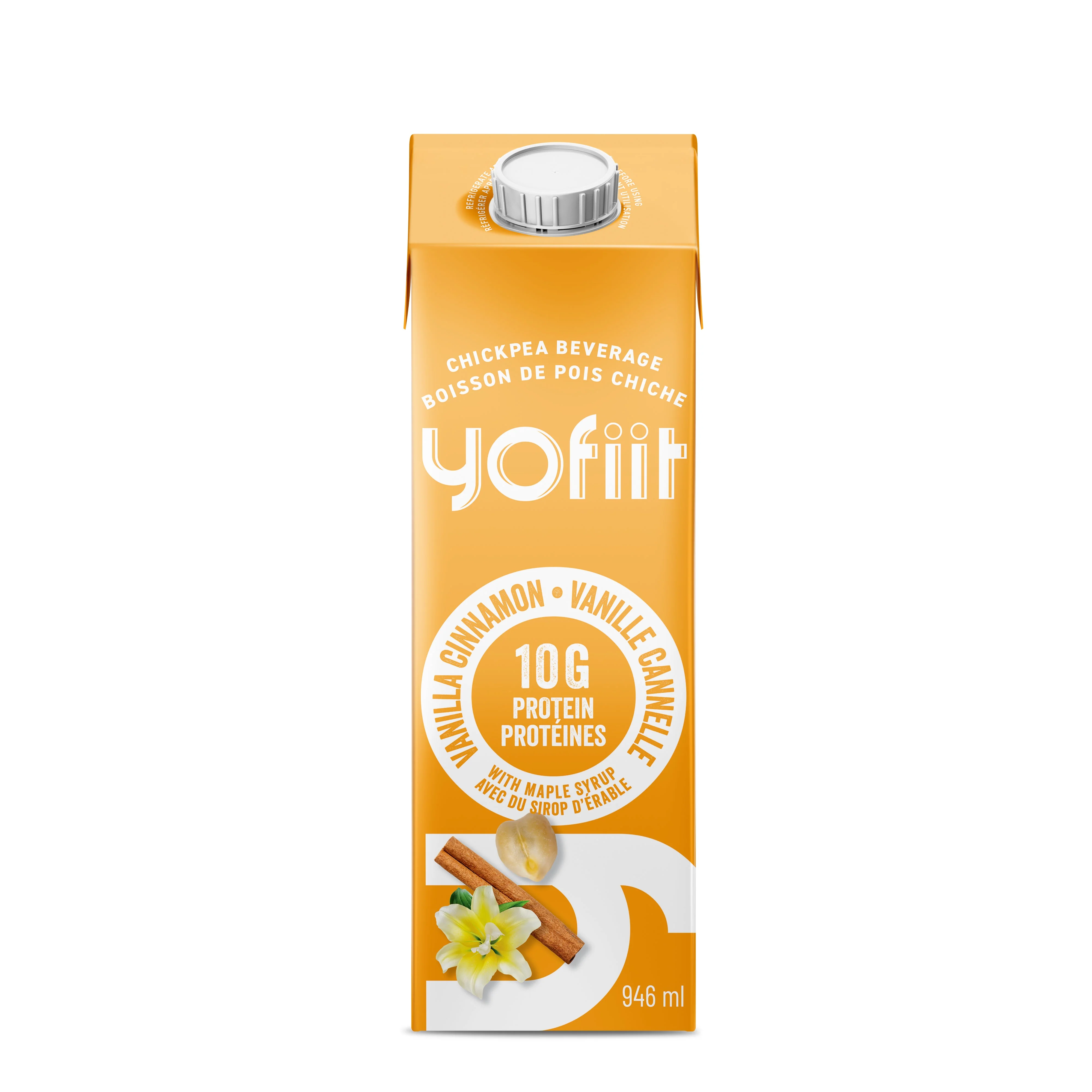 Unsweetened Cinnamon Vanilla Chickpea