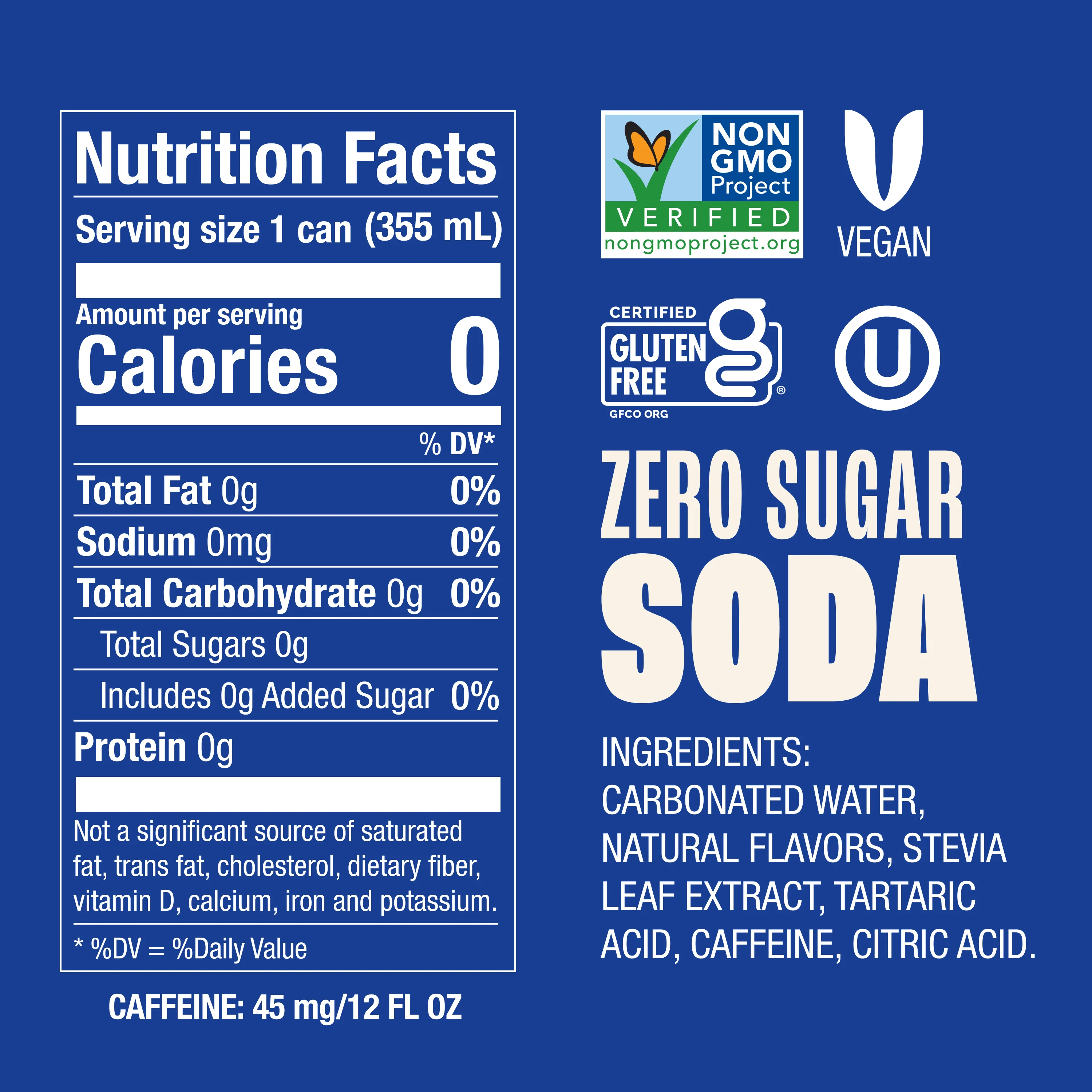 Vanilla Cola Stevia Beverage - Image 2