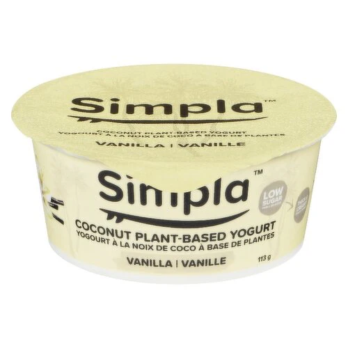 Vanilla Plant-Based Coconut Yogurt