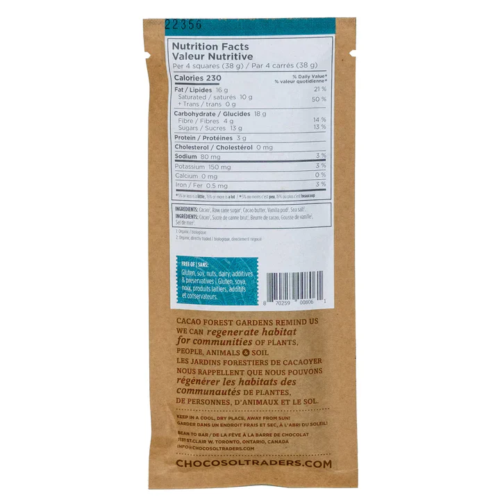 Vanilla Sea Salt Chocolate - Image 2