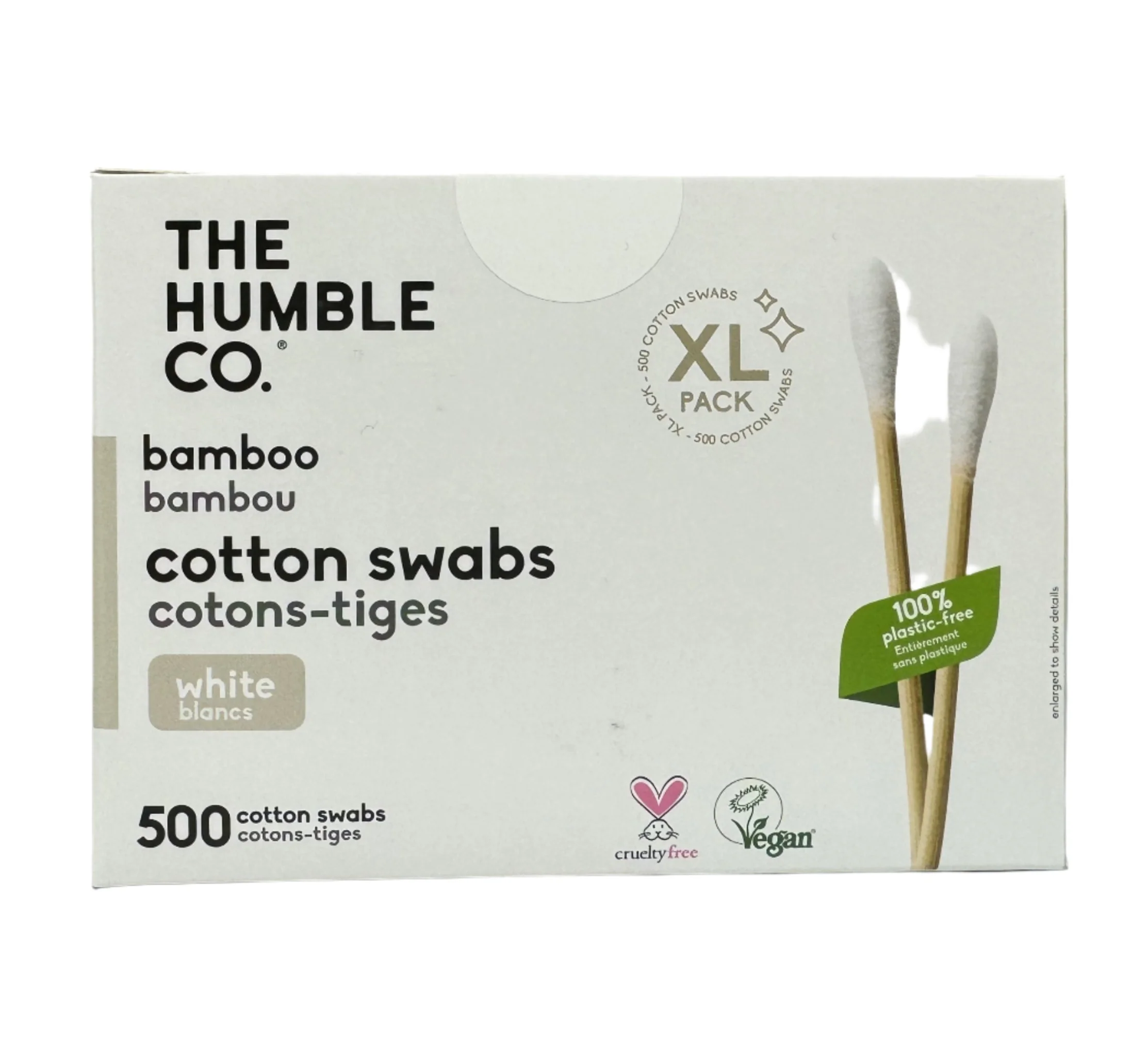 Vegan Bamboo Cotton Swabs