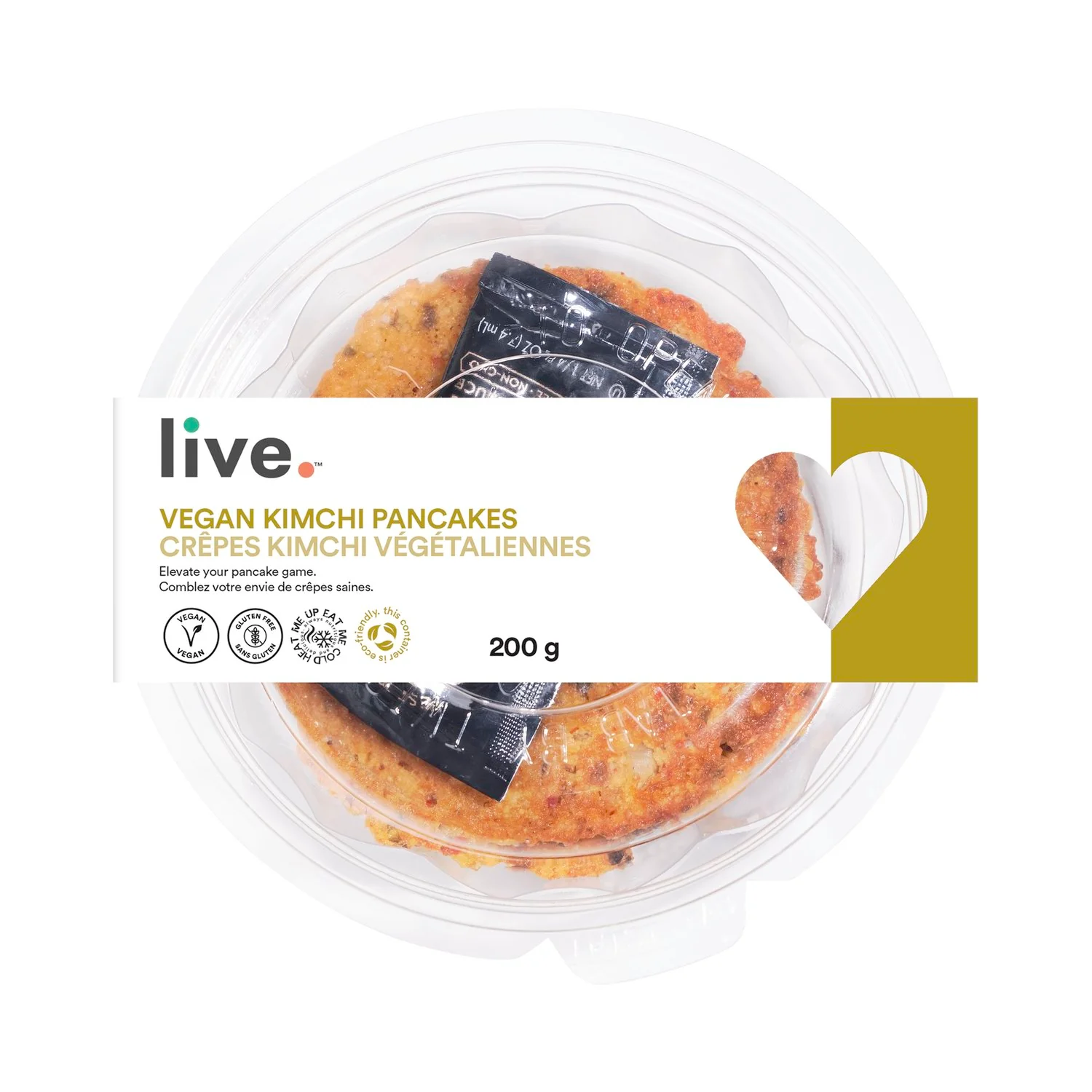Vegan Kimchi Pancakes