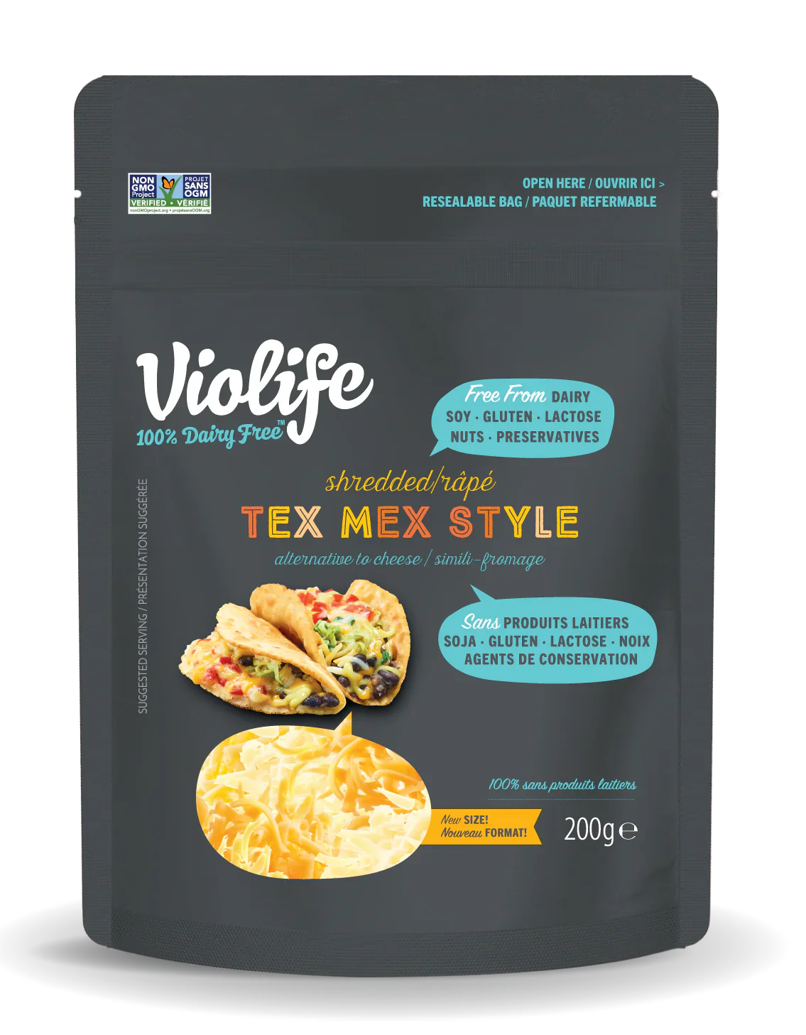 Vegan Tex Mex Style Shreds