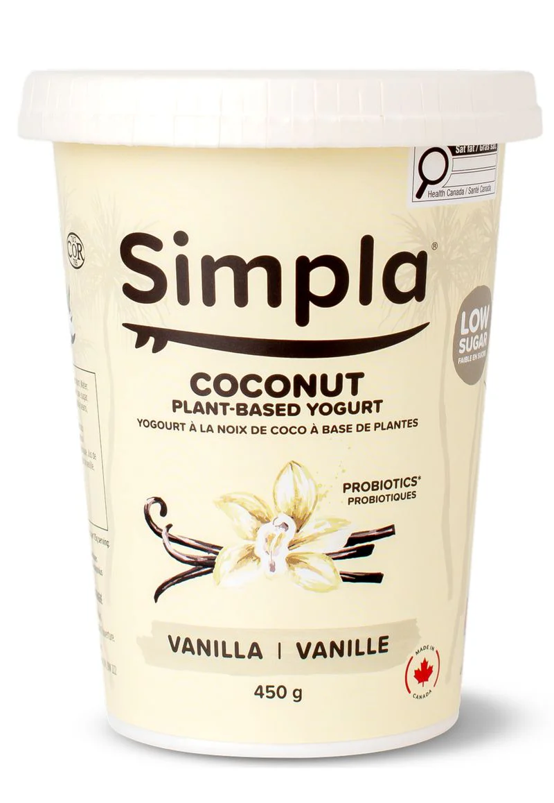 Vegan Vanilla Coconut Yogurt