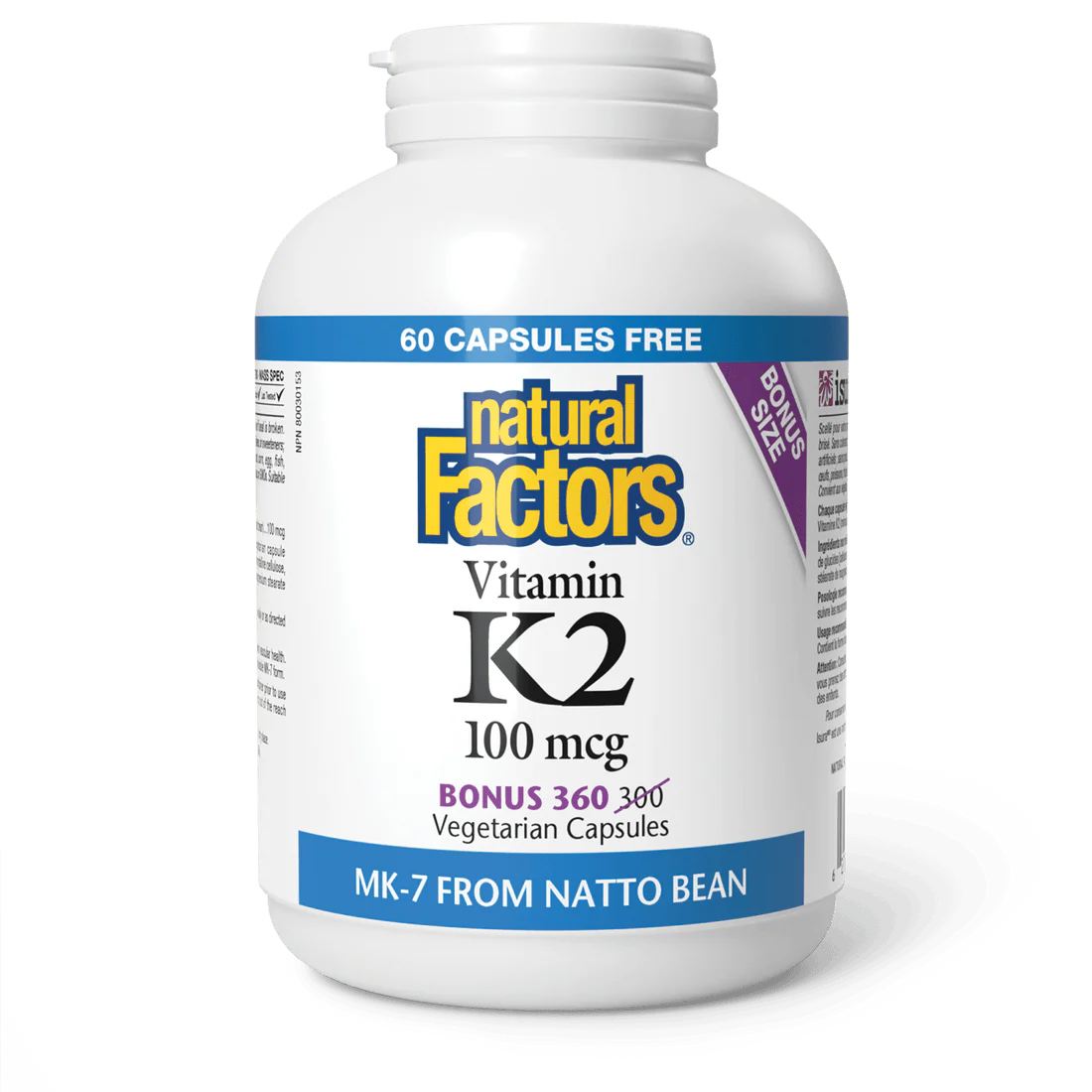 Vitamin K2 100mcg Bonus