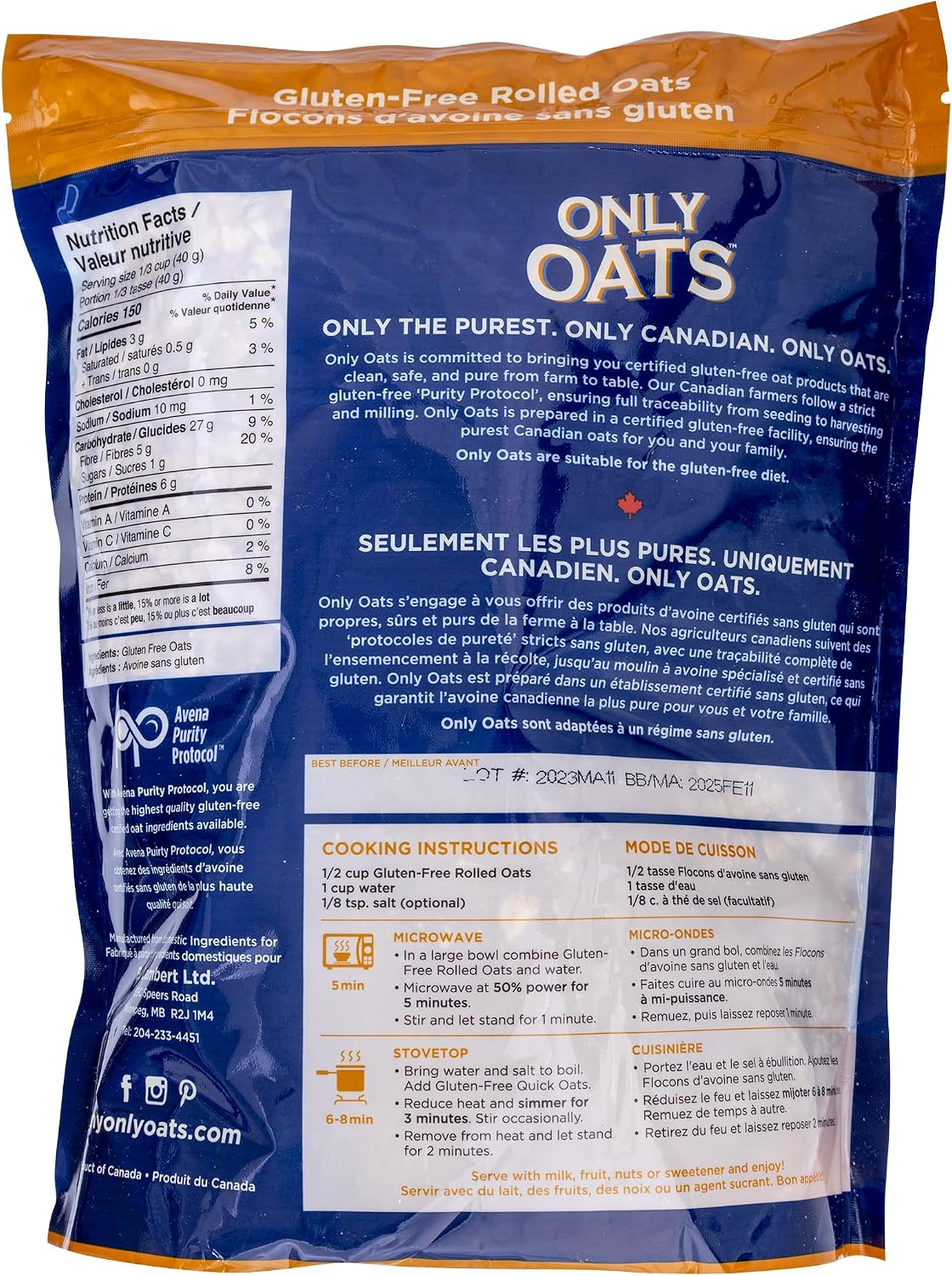 Wheat Free Rolled Oats - Image 2