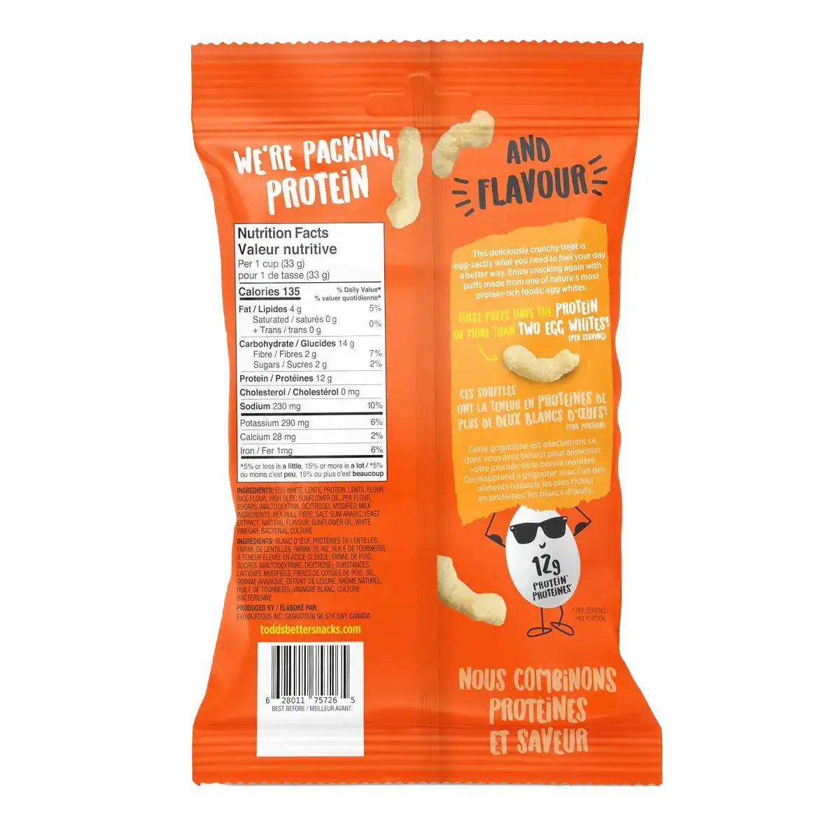 White Cheddar Egg-Cellent Protein Puffs - Image 2