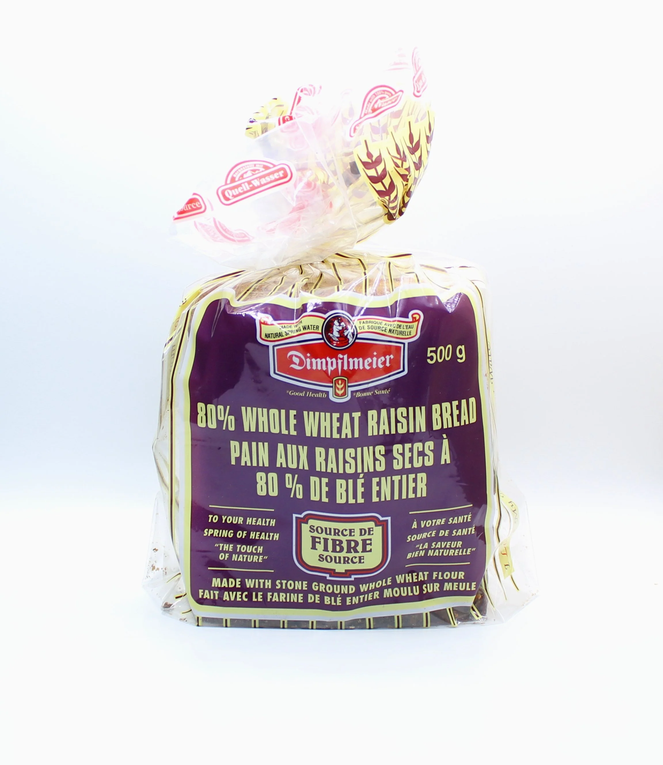 Whole Wheat Raisin Bread