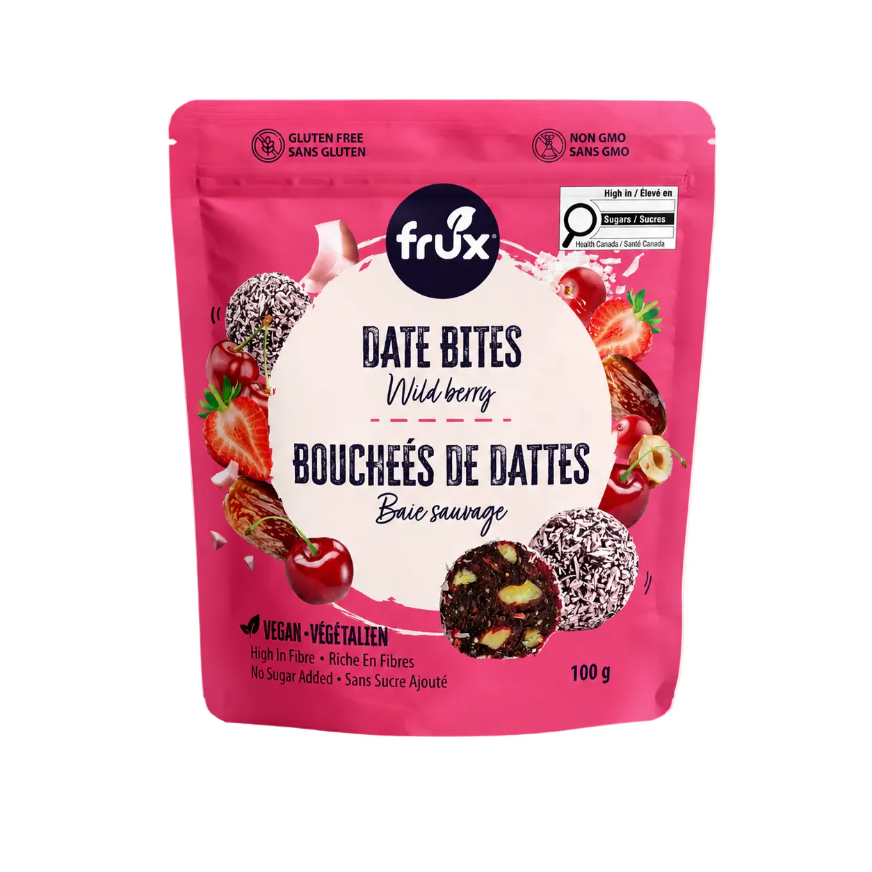 Wild Berry Date Bites