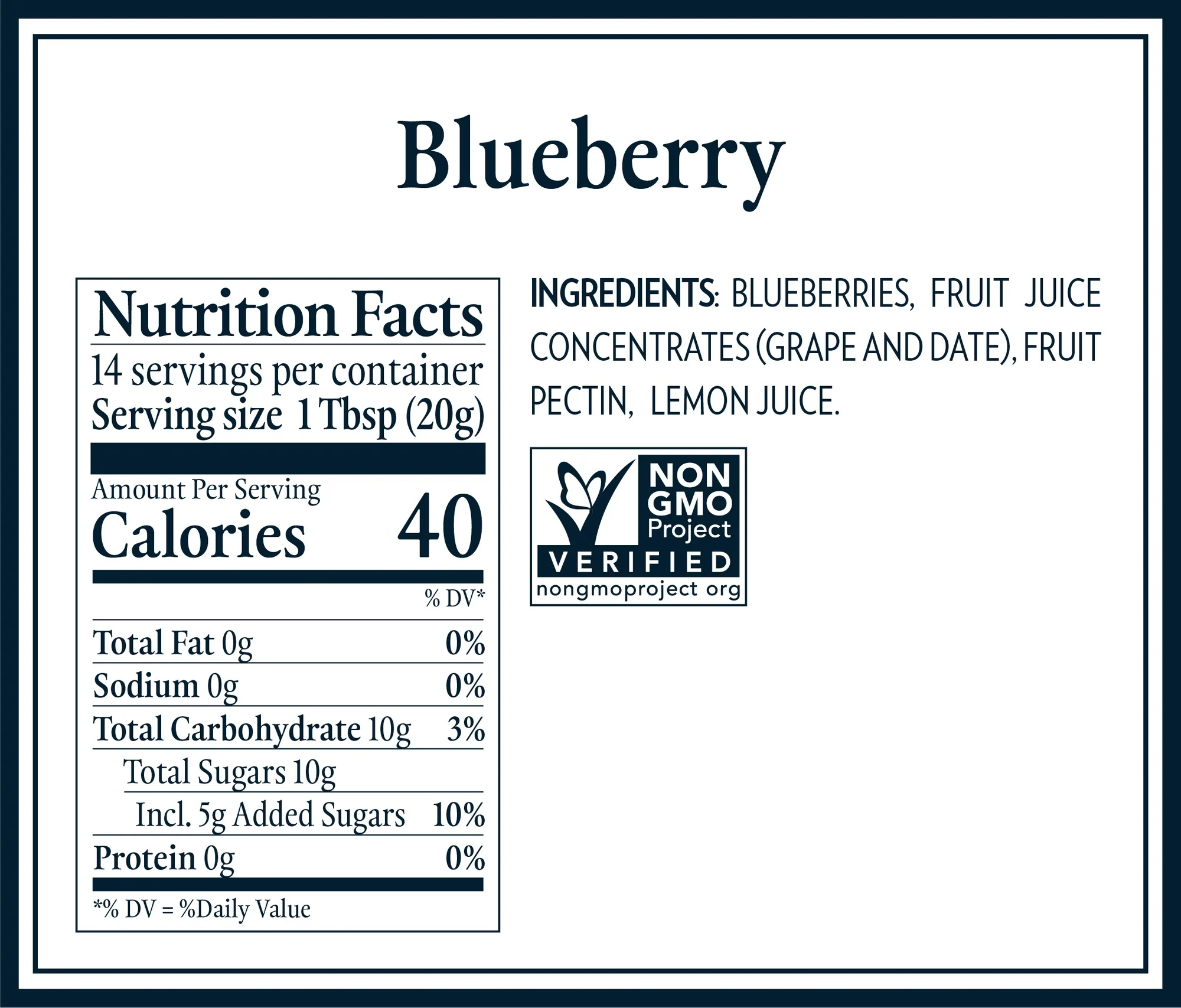 Wild Blueberry Fruit Spread - Image 2