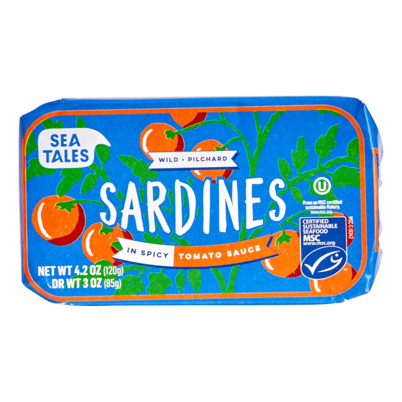 Wild Sardines in Spicy Tomato Sauce
