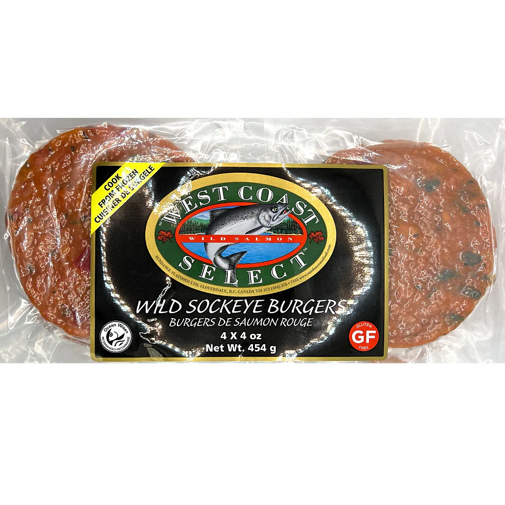 Wild Sockeye Burgers