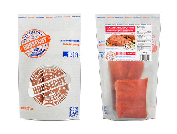 Wild Sockeye Salmon Portions