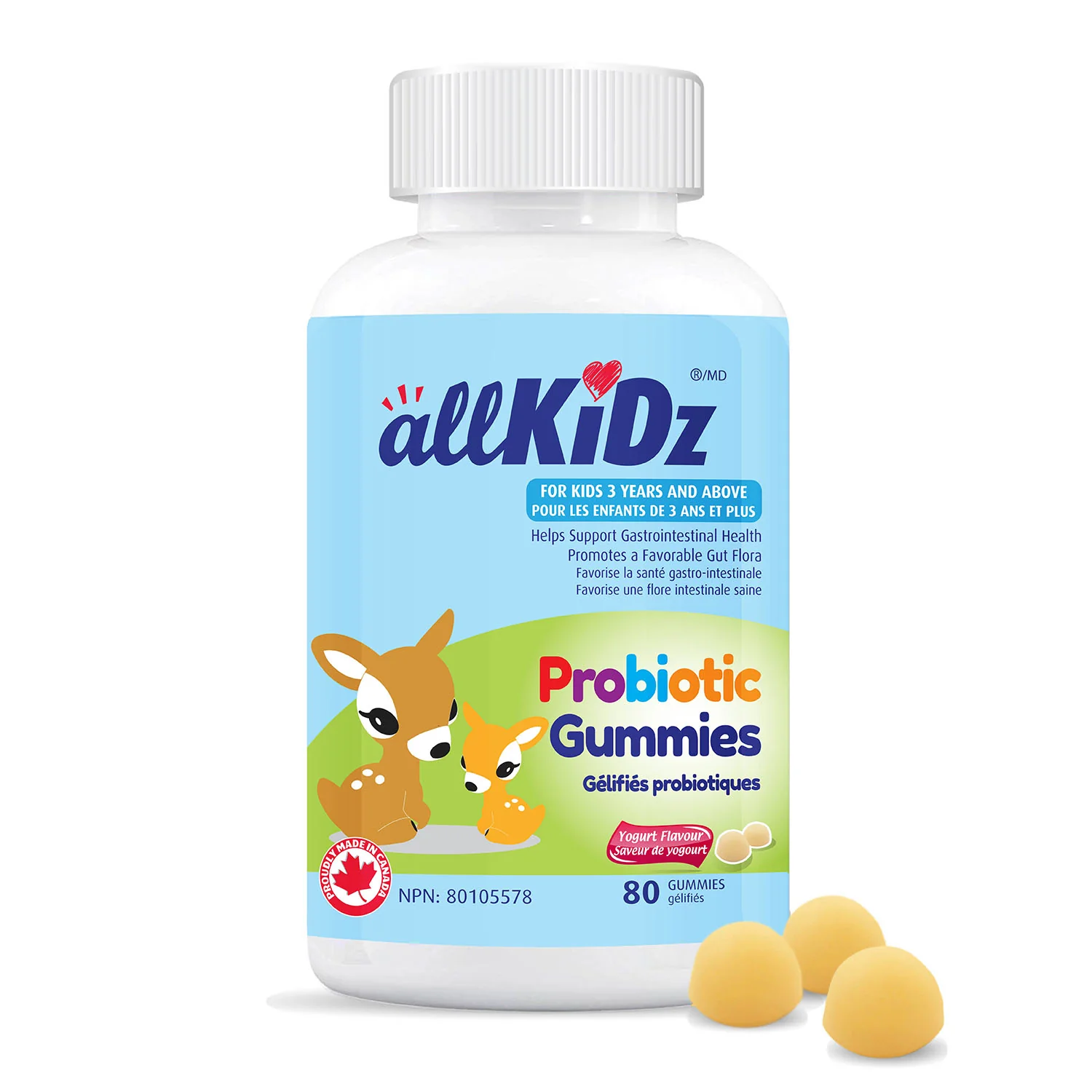 Yogurt Probiotic Gummies