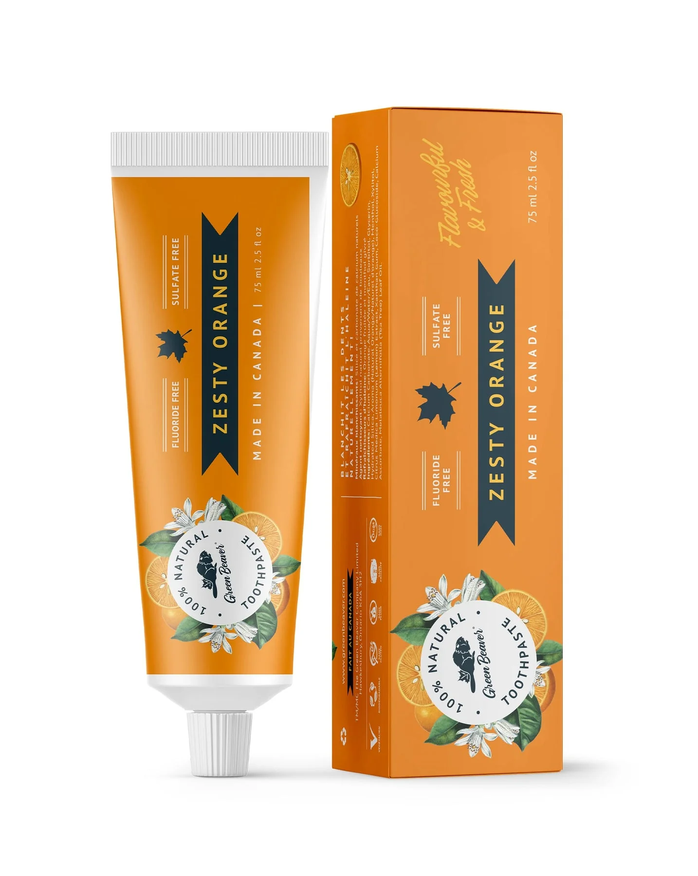 Zesty Orange Toothpaste