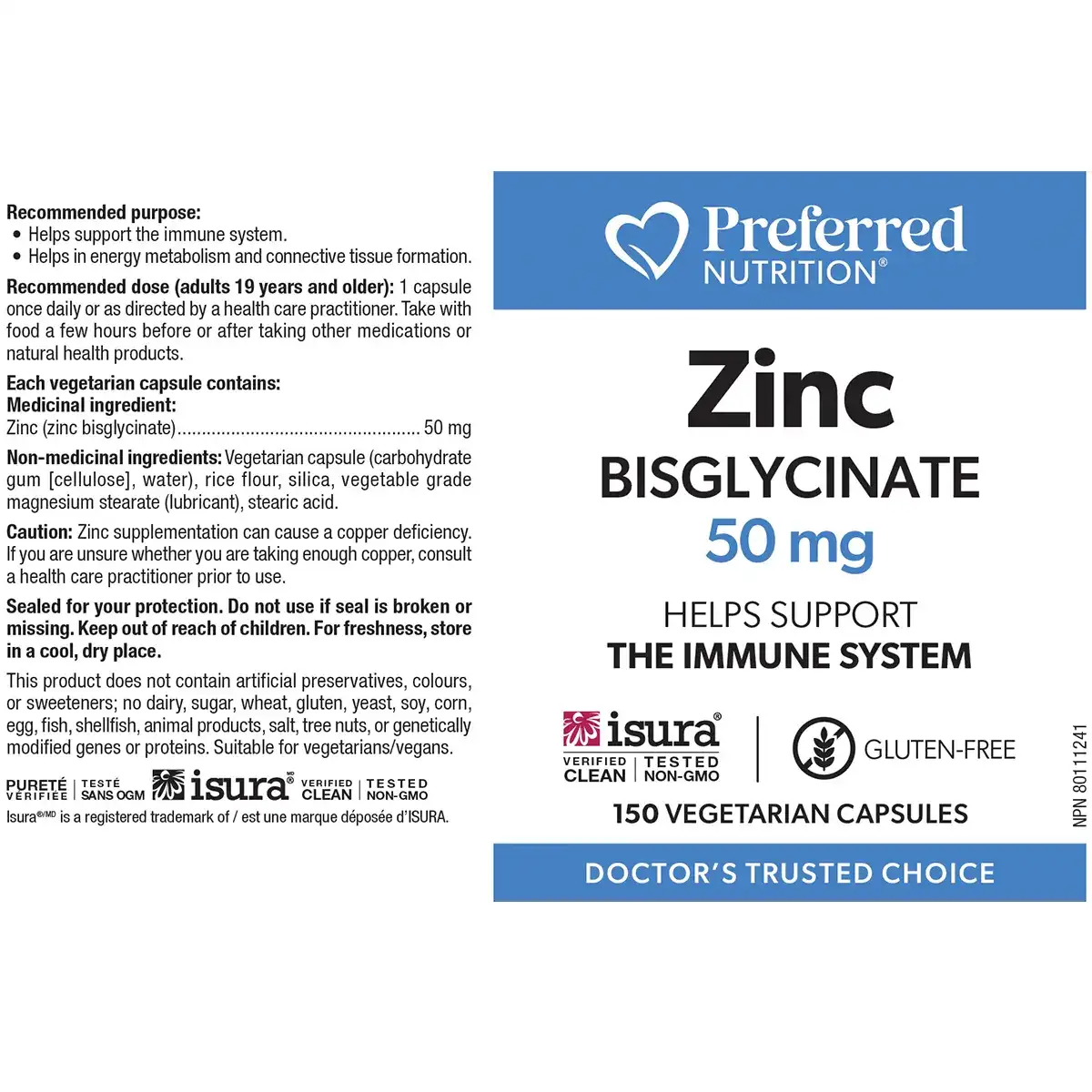 Zinc Bisglycinate - 50Mg - Image 2